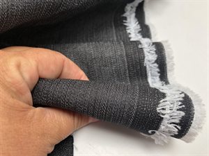 Denim - sort med grålig melange undertone